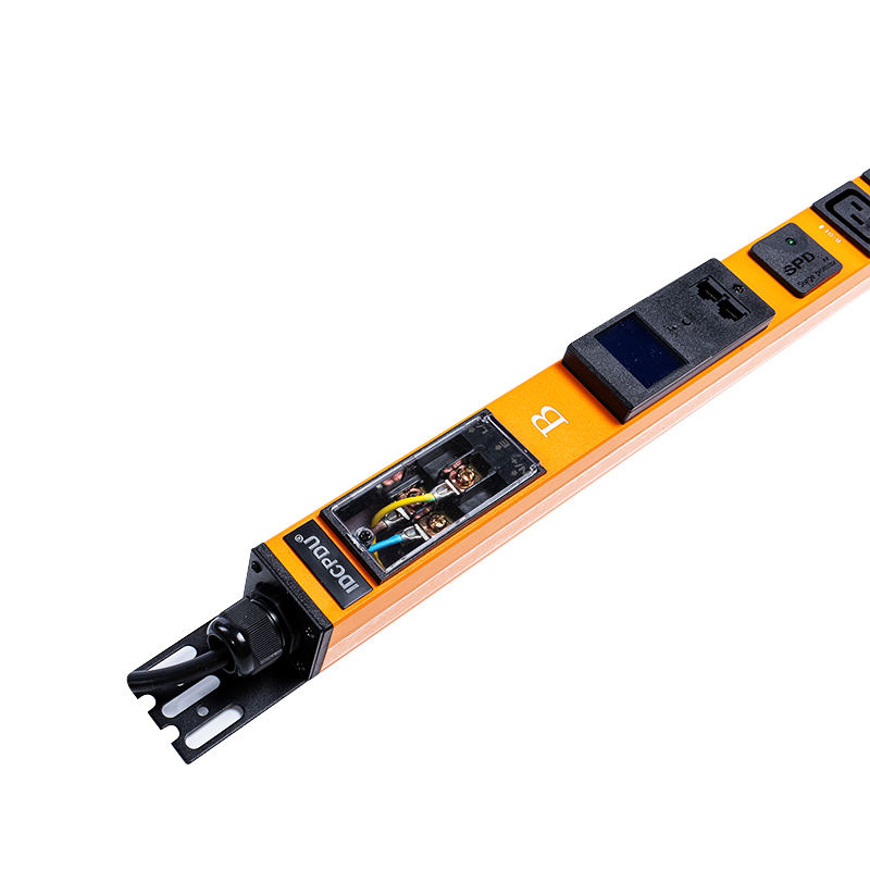 22 decursibus IEC C13 IEC C19 1.5U Surge Protection PDU Vertical Install Hot Swappable RS485 metered equipped Rack PDU