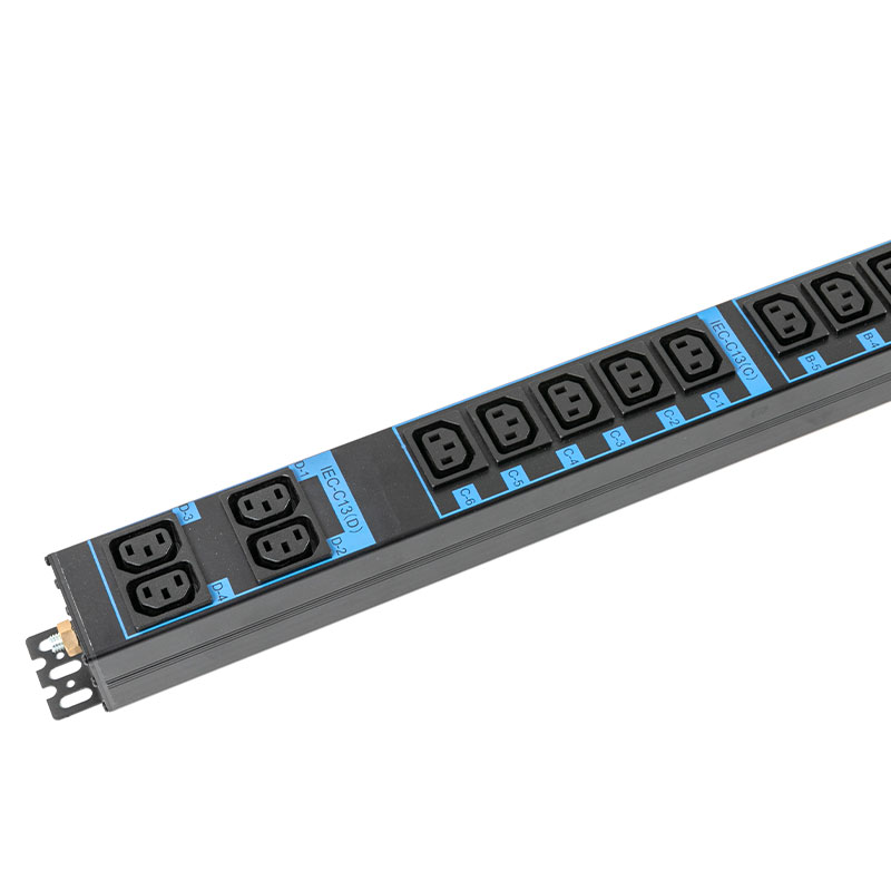 20-Outlet C13 C19 Vertical TCP/IP Sensor eco Smart Rack Pdu