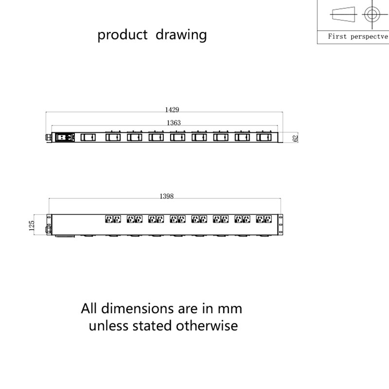 XVI-Outlet Vertical Breaker Switched Rack Pdu