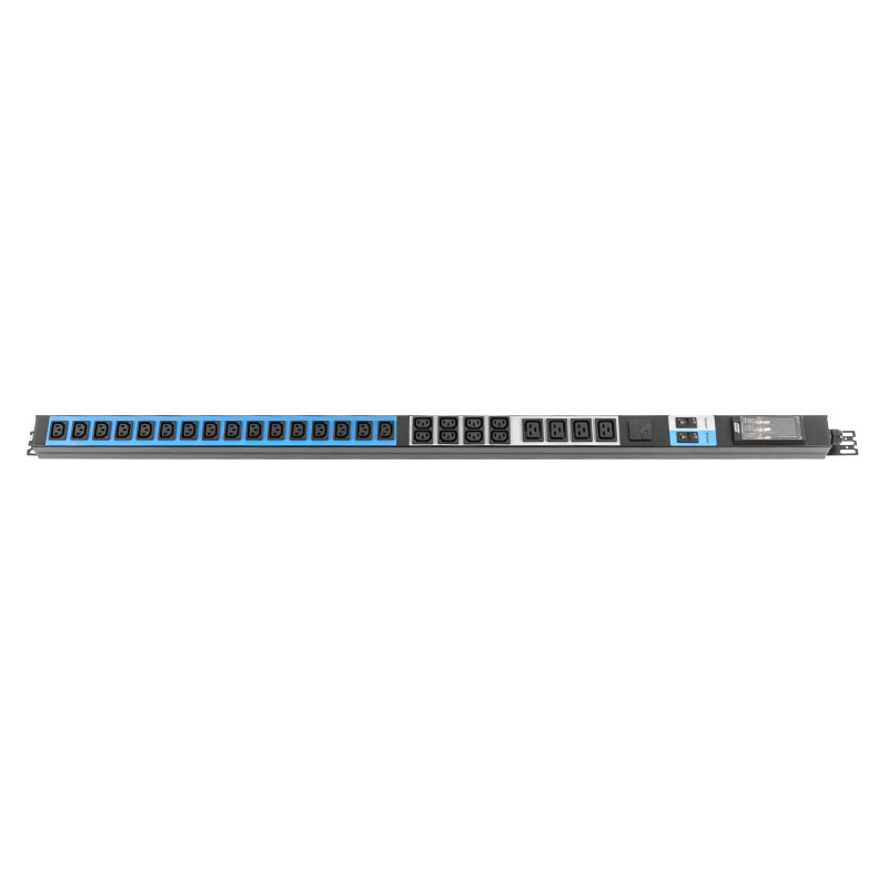 28-Outlet C13 C19 Vertical SPD Breaker Switched Rack Pdu