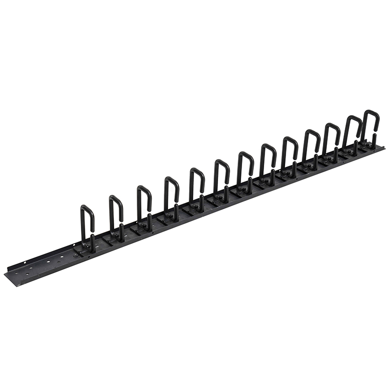 Horizontal Rack Mount Ring Metal Cable Management Bars