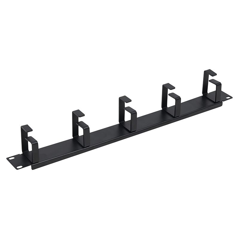 Horizontal Rack Mount Ring Metal Cable Management Bars