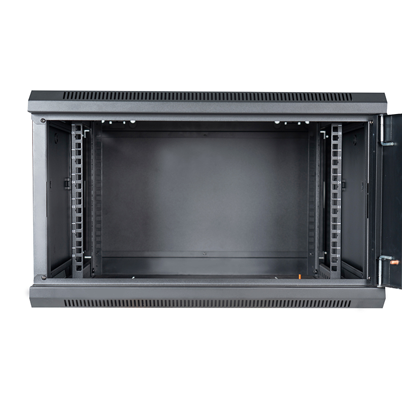 Network Data Wall Cabinet Black 600X450mm 6U