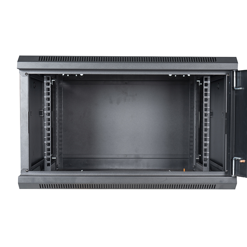 Network Data Wall Cabinet Black 600X450mm 6U