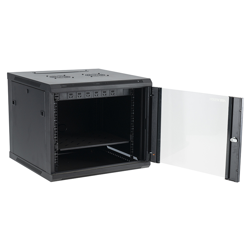 Network Data Wall Cabinet Black 600X600mm 9U